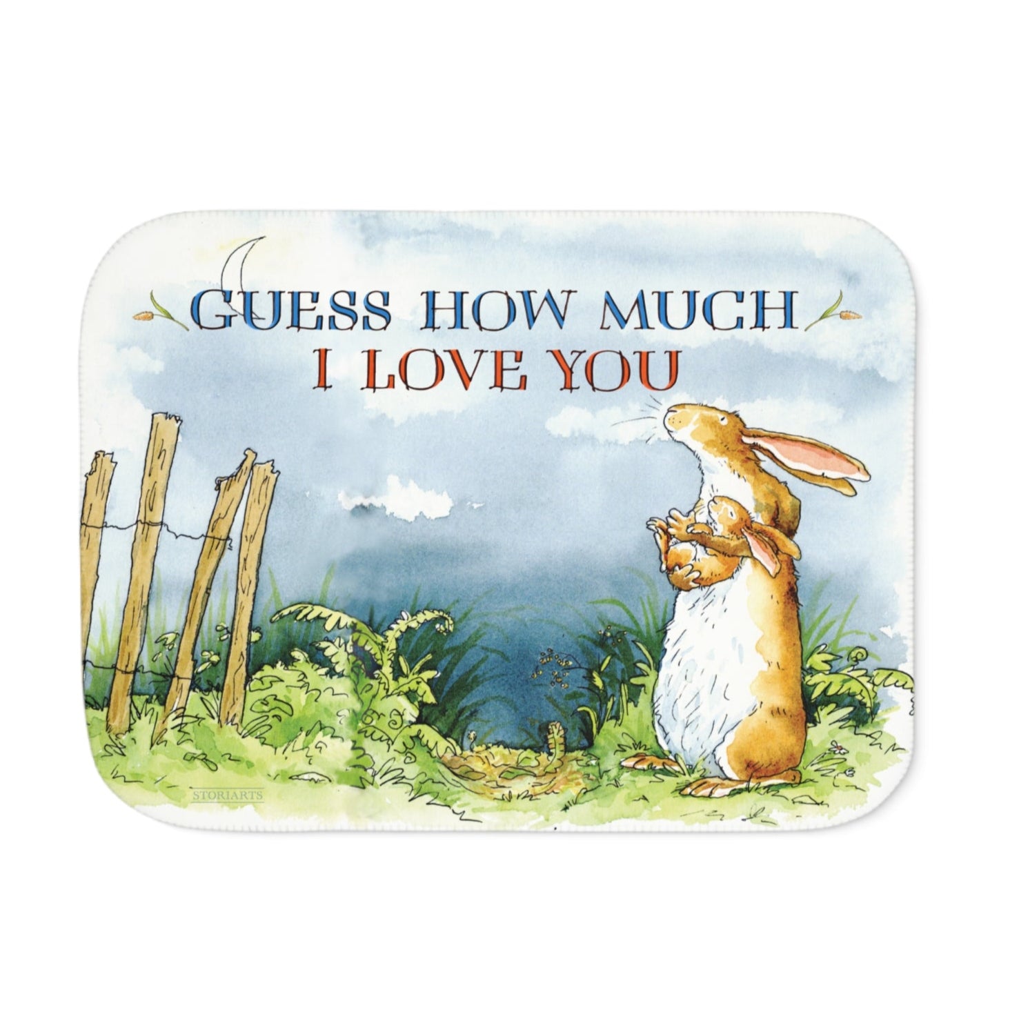 Guess How Much I Love You Children's Sherpa Blanket