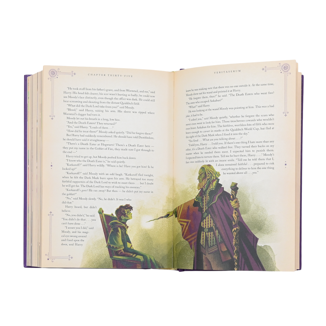 Harry Potter and the Goblet of Fire (Illustrated with Interactive Elements)