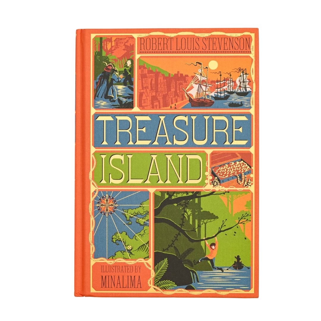 Treasure Island (Illustrated with Interactive Elements)