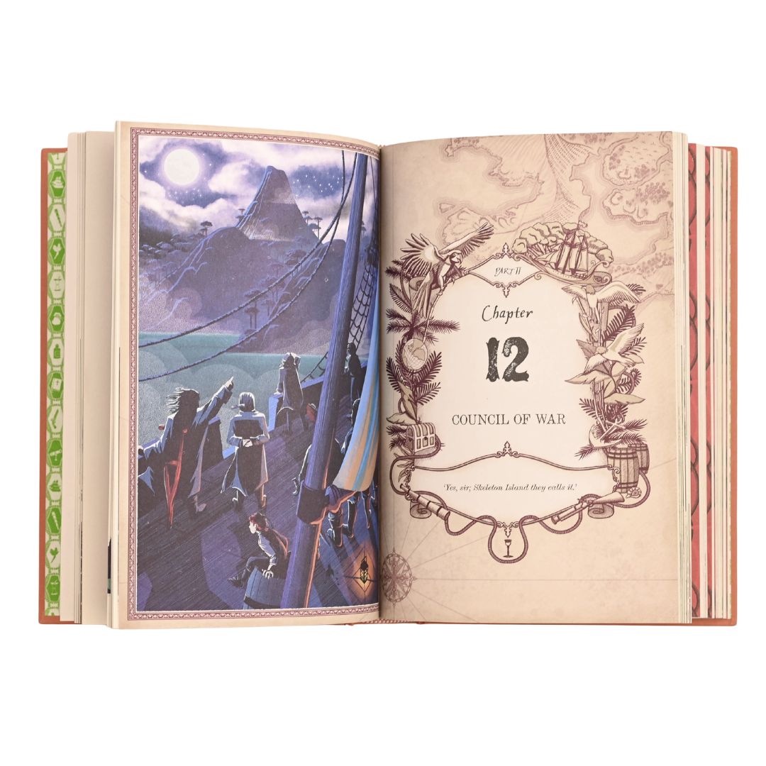 Treasure Island (Illustrated with Interactive Elements)
