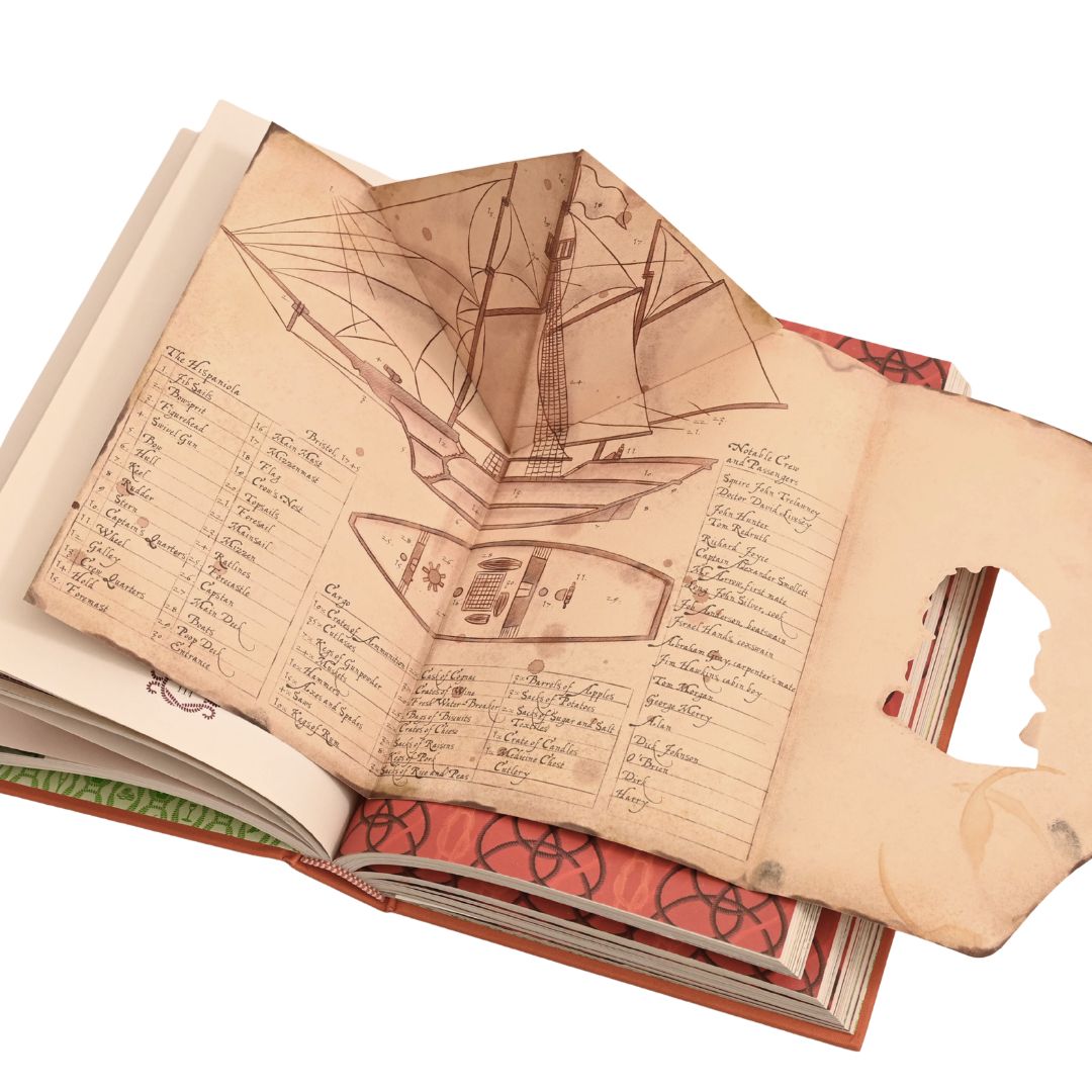 Treasure Island (Illustrated with Interactive Elements)