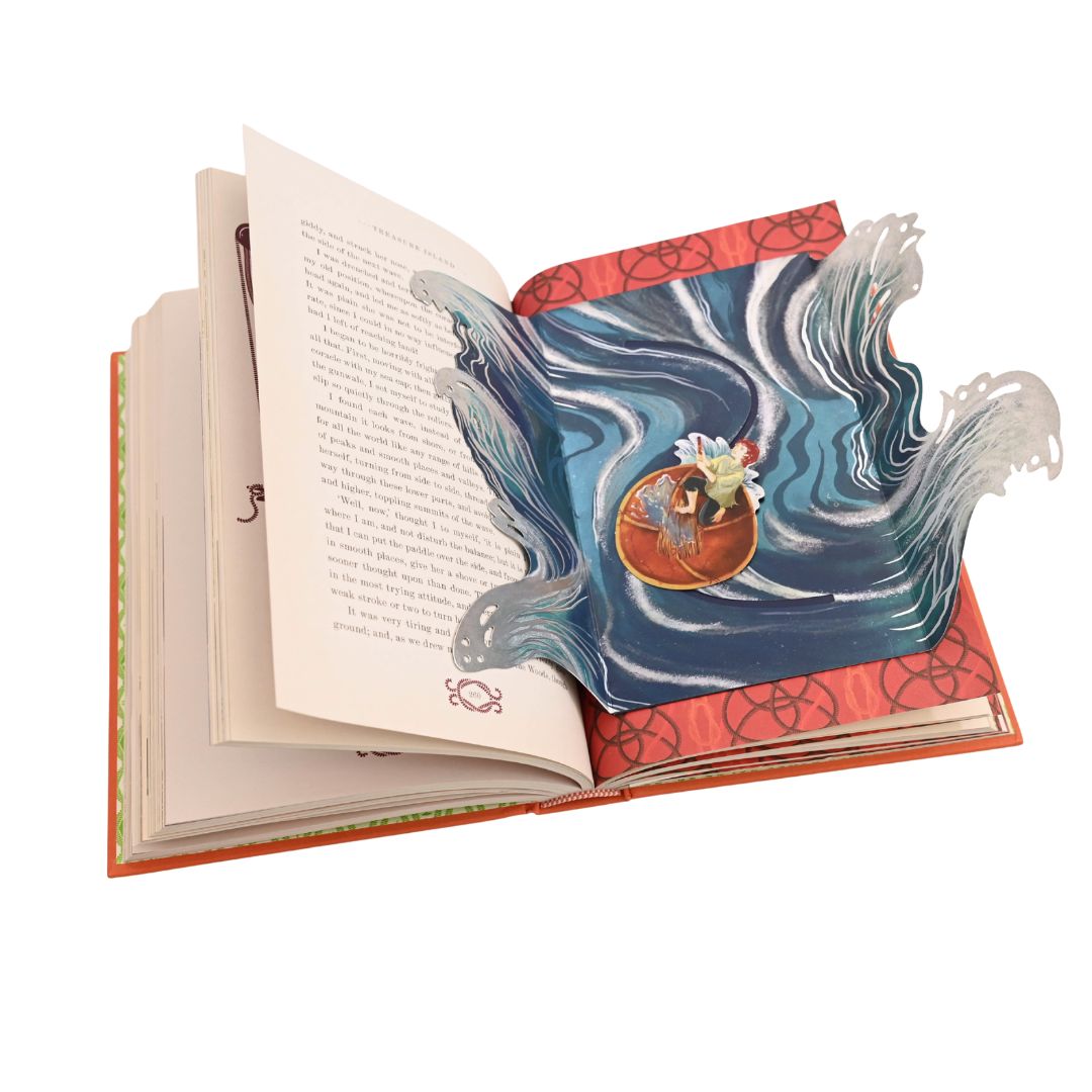 Treasure Island (Illustrated with Interactive Elements)