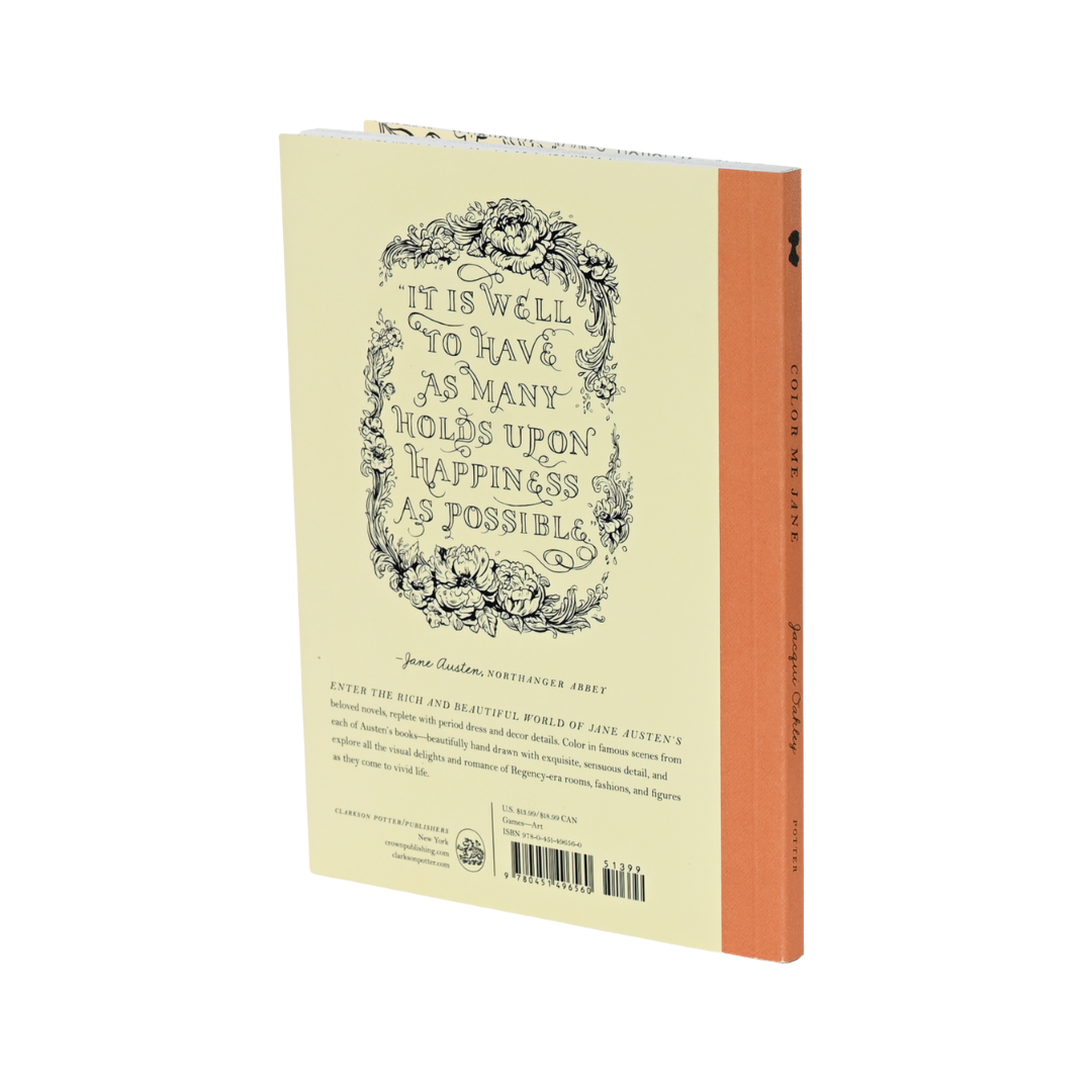 Color Me Jane: A Jane Austen Coloring Book