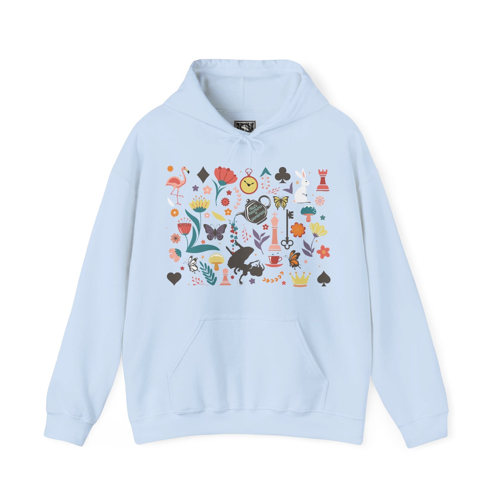 Alice in Wonderland Collage Hoodie