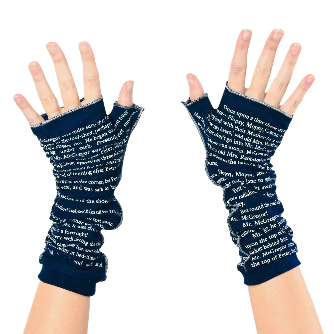 The Tale of Peter Rabbit Writing Gloves