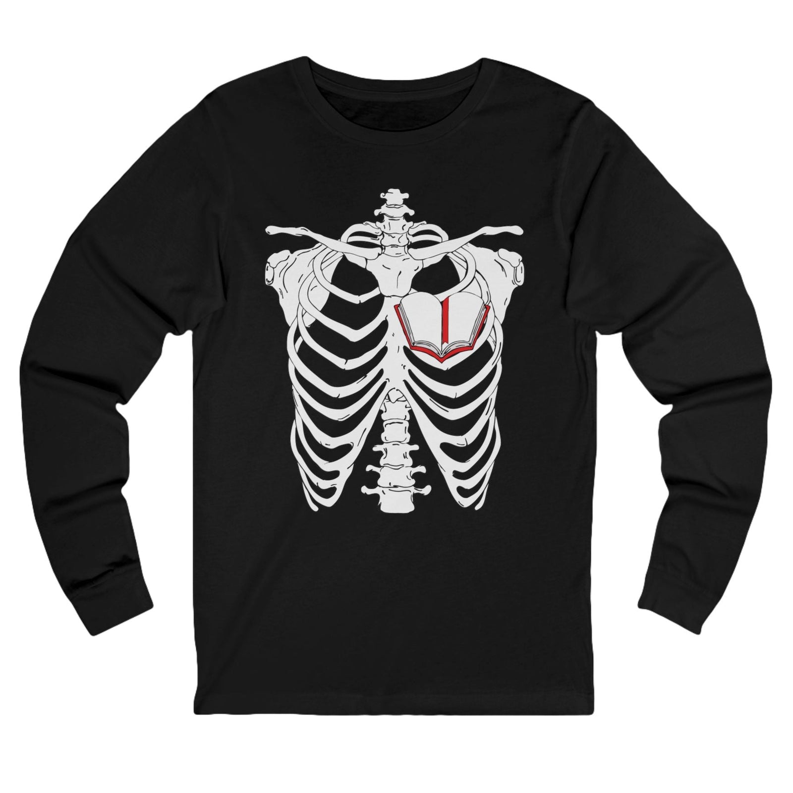 Anatomy of a Booklover Unisex Long Sleeve Tee