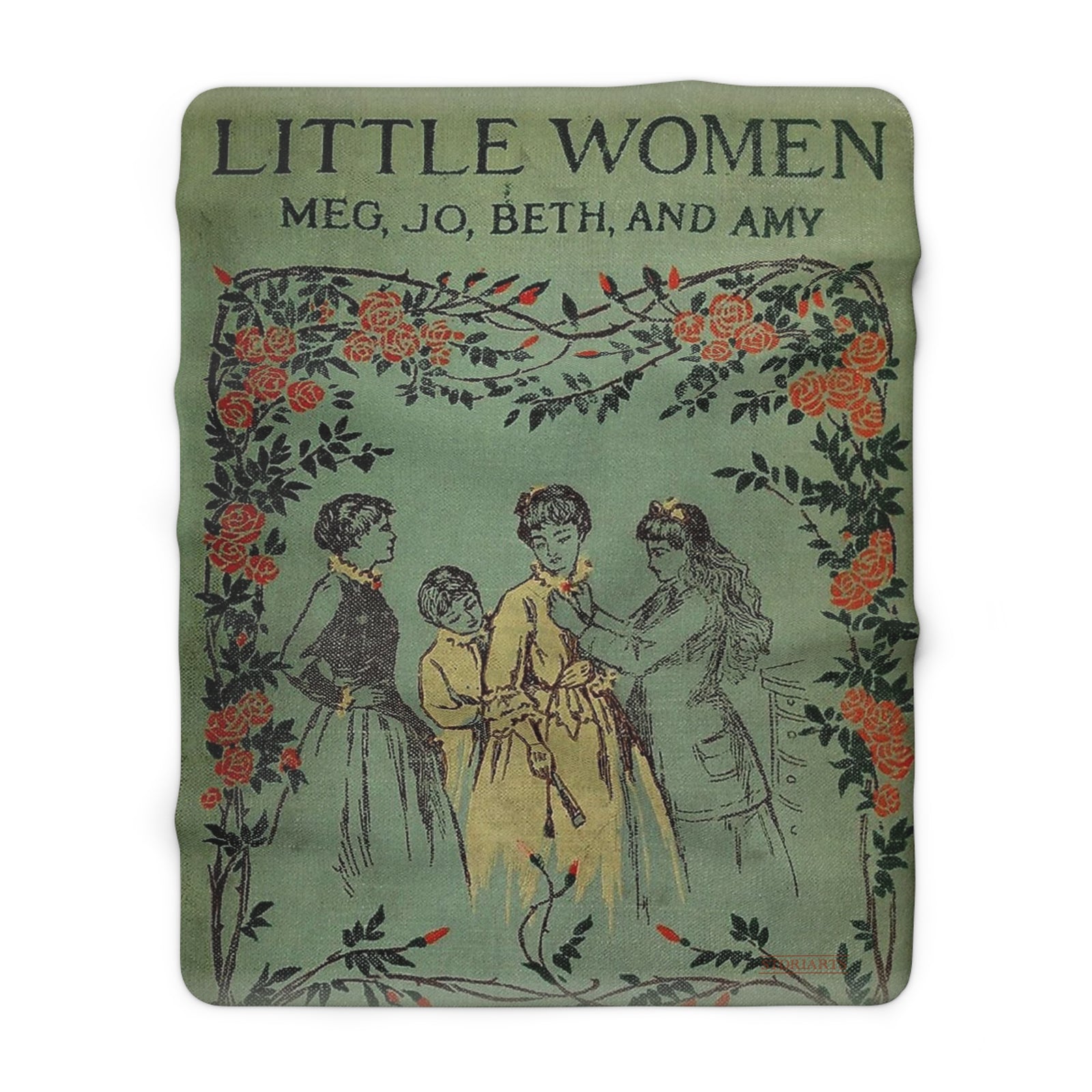 Almost Perfect Sherpa Fleece Book Blanket