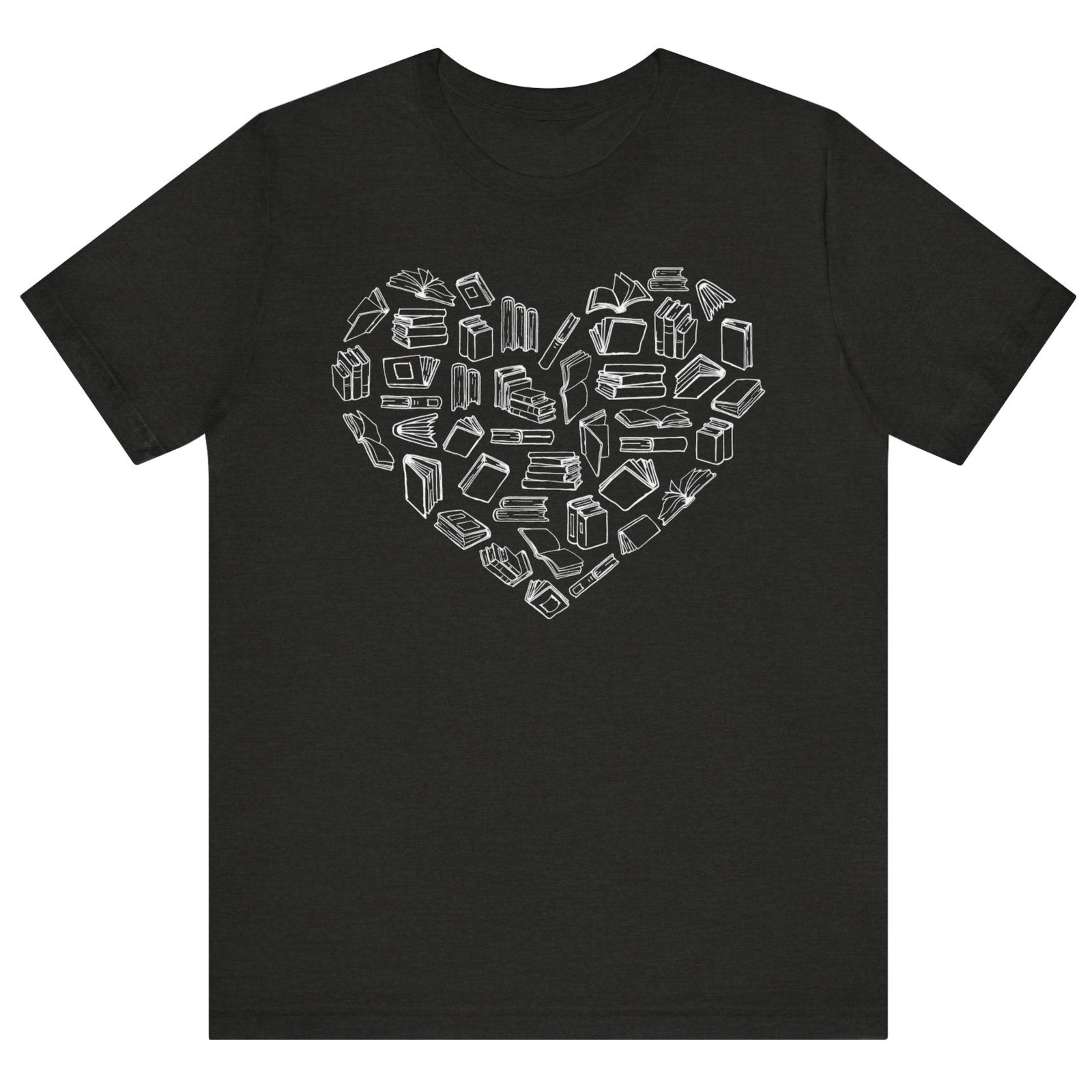 I Heart Books Unisex Tee