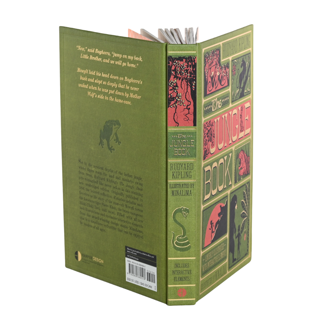 The Jungle Book (Illustrated with Interactive Elements)