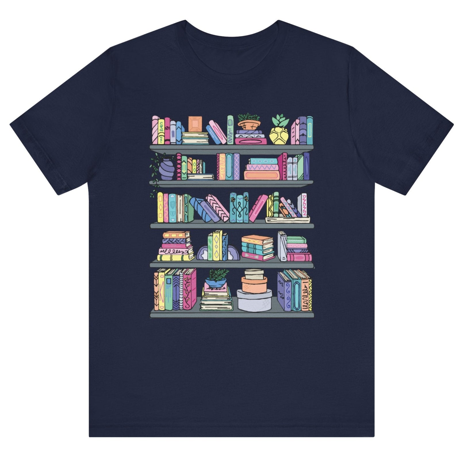Bookshelf Unisex Tee