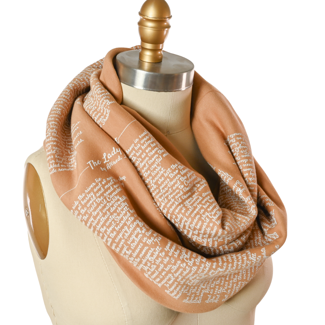 The Lady of Shalott Book Scarf
