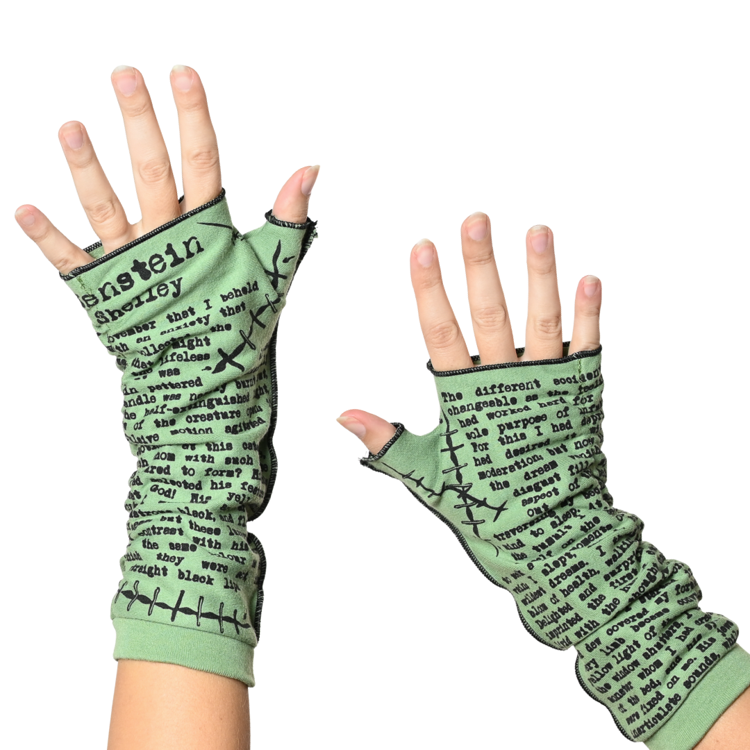 Frankenstein Writing Gloves
