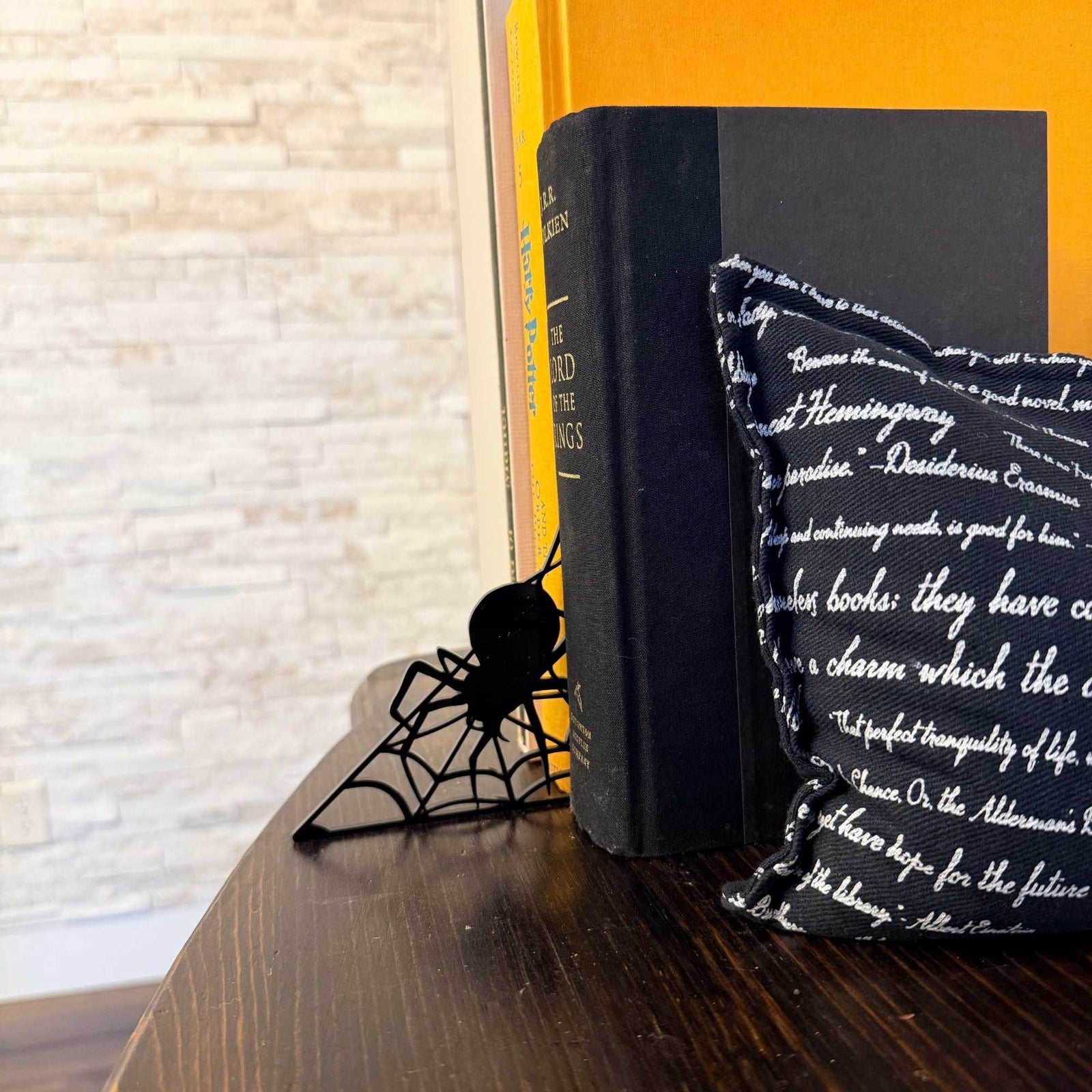 Spiderweb Bookshelf Silhouette