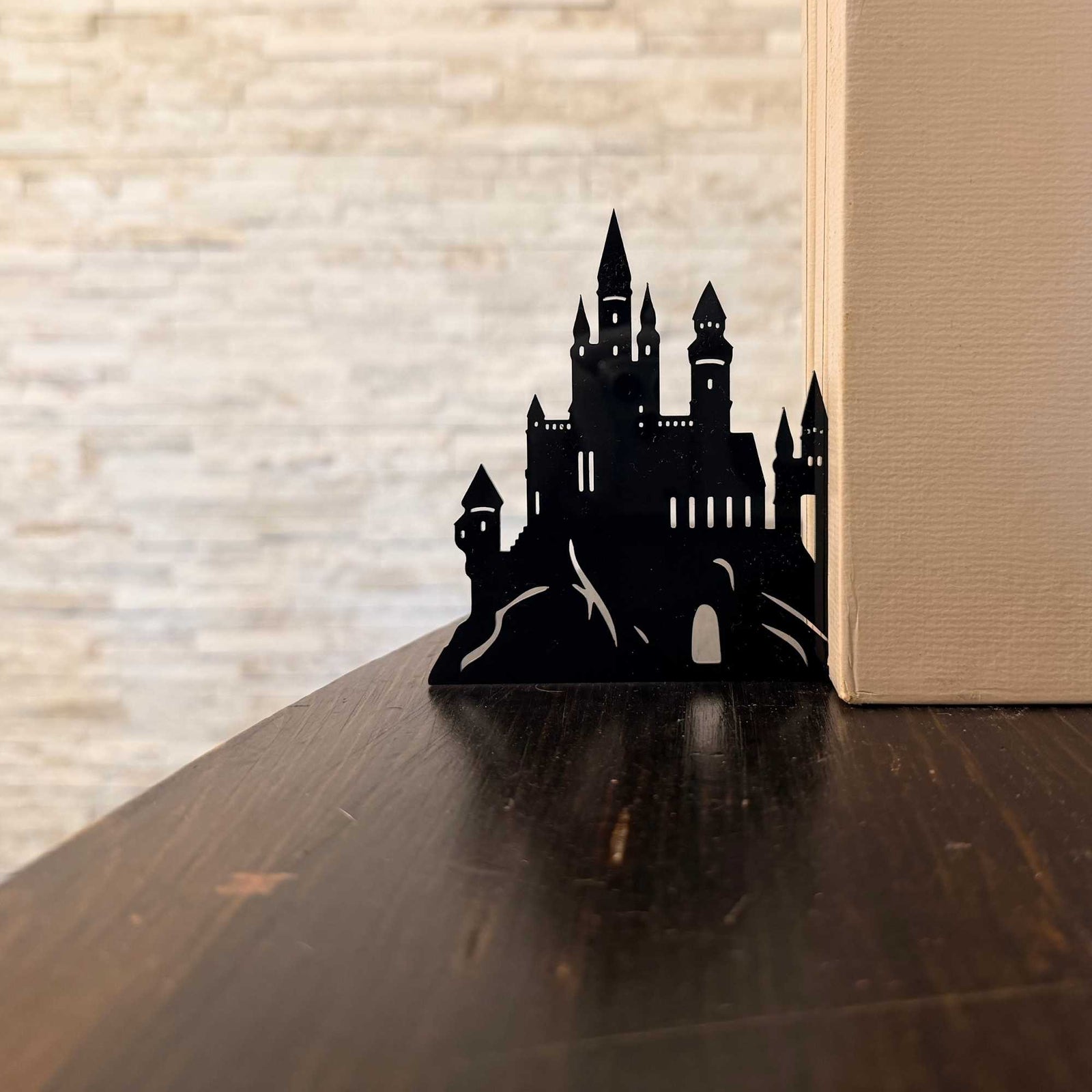 Castle Bookshelf Silhouette