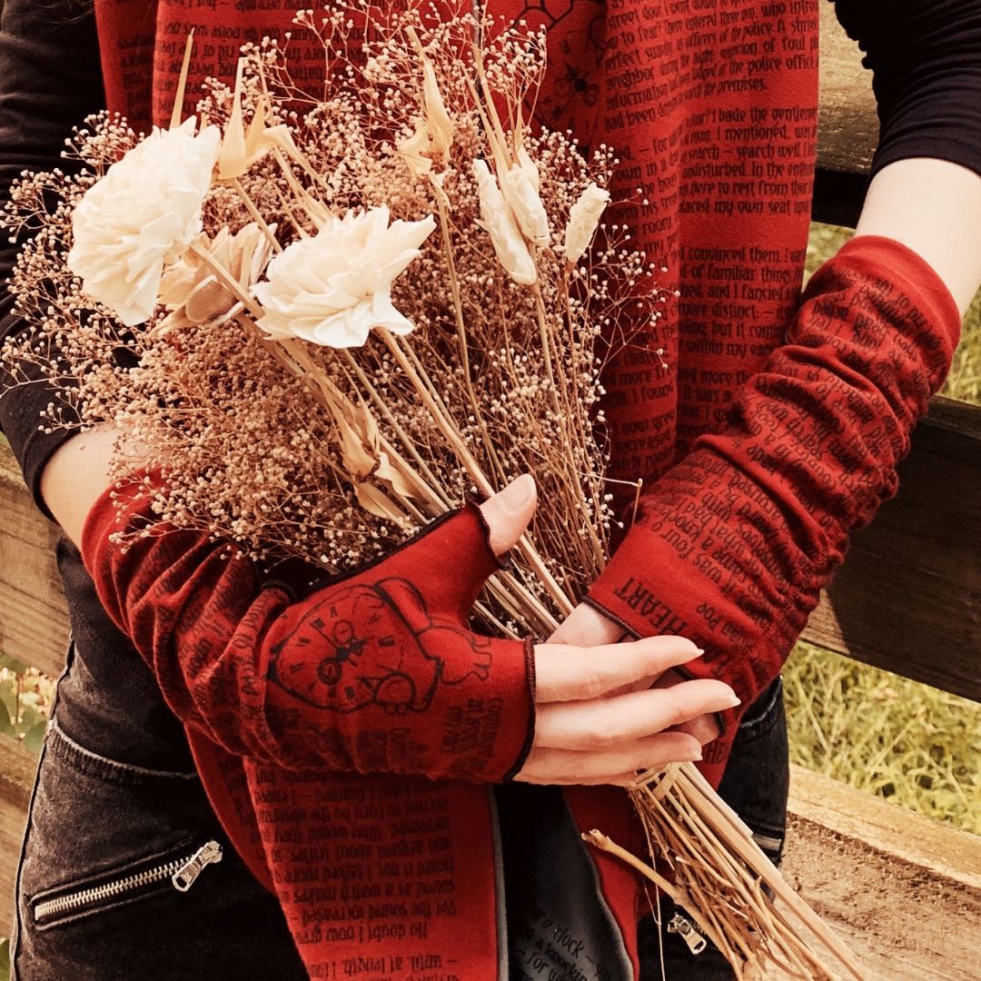 The Tell-Tale Heart Writing Gloves