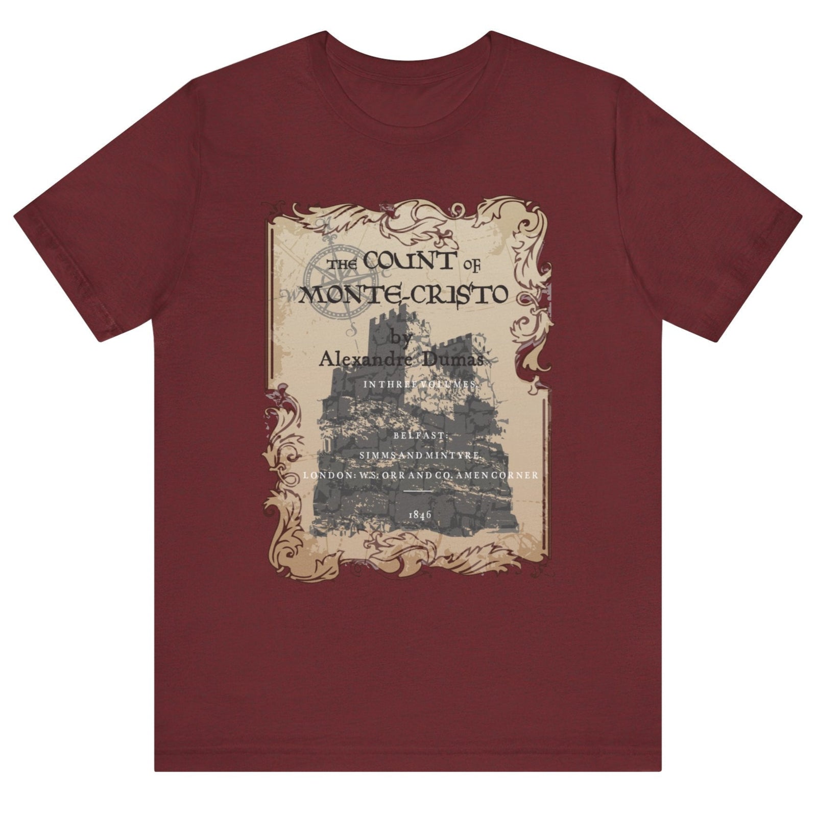 The Count of Monte Cristo Unisex Tee