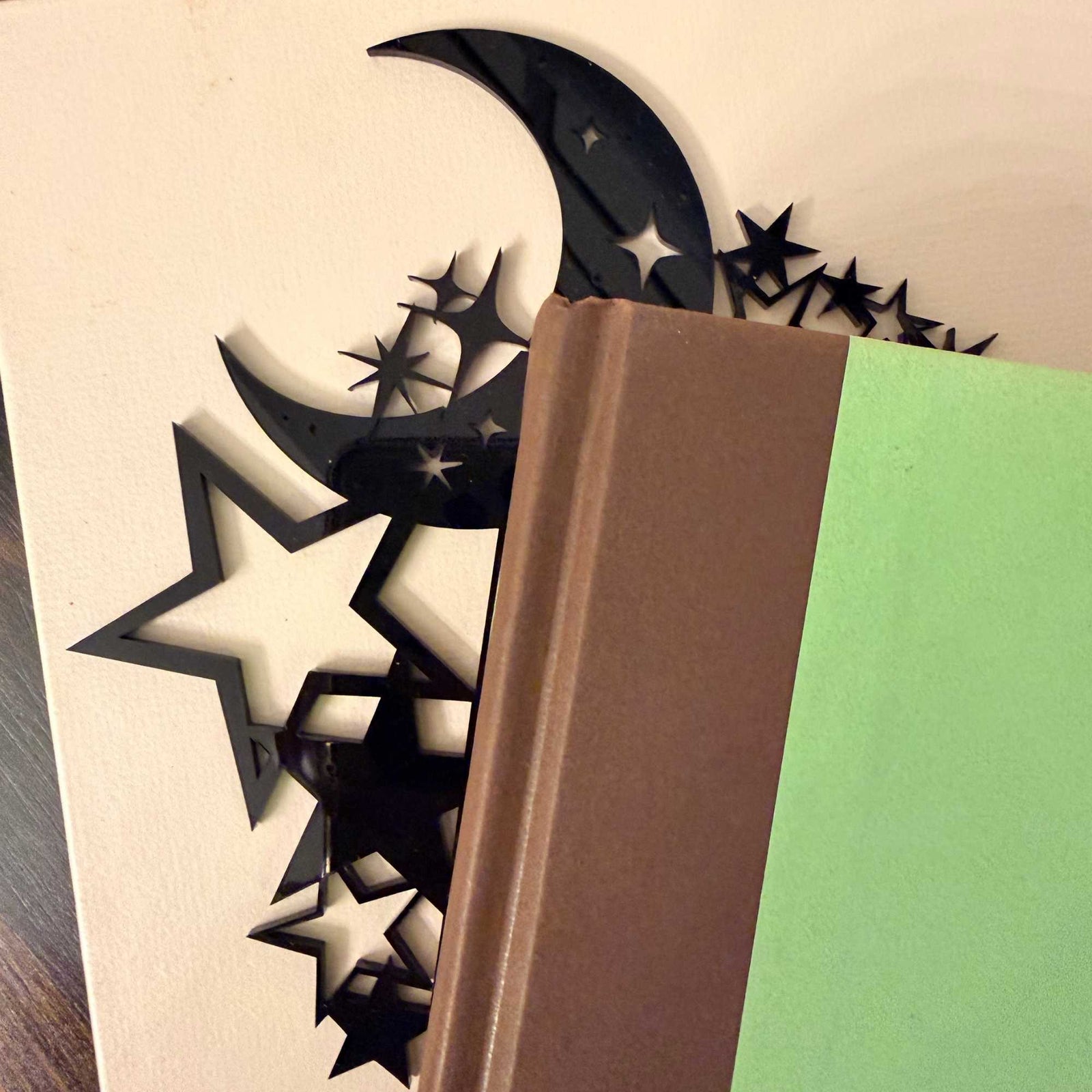 Celestial Bookshelf Silhouette