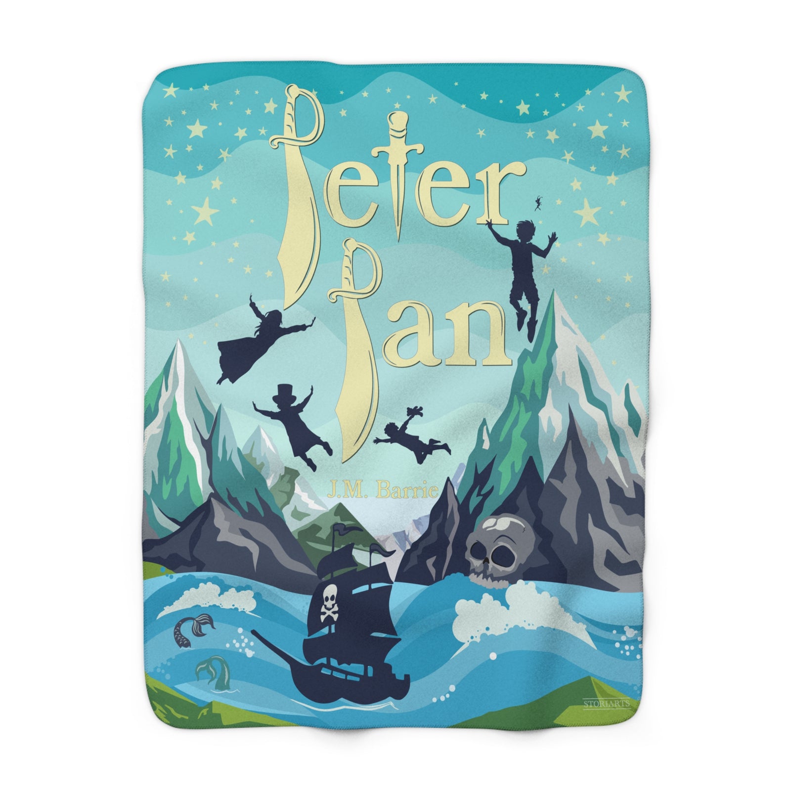 Almost Perfect Sherpa Fleece Book Blanket
