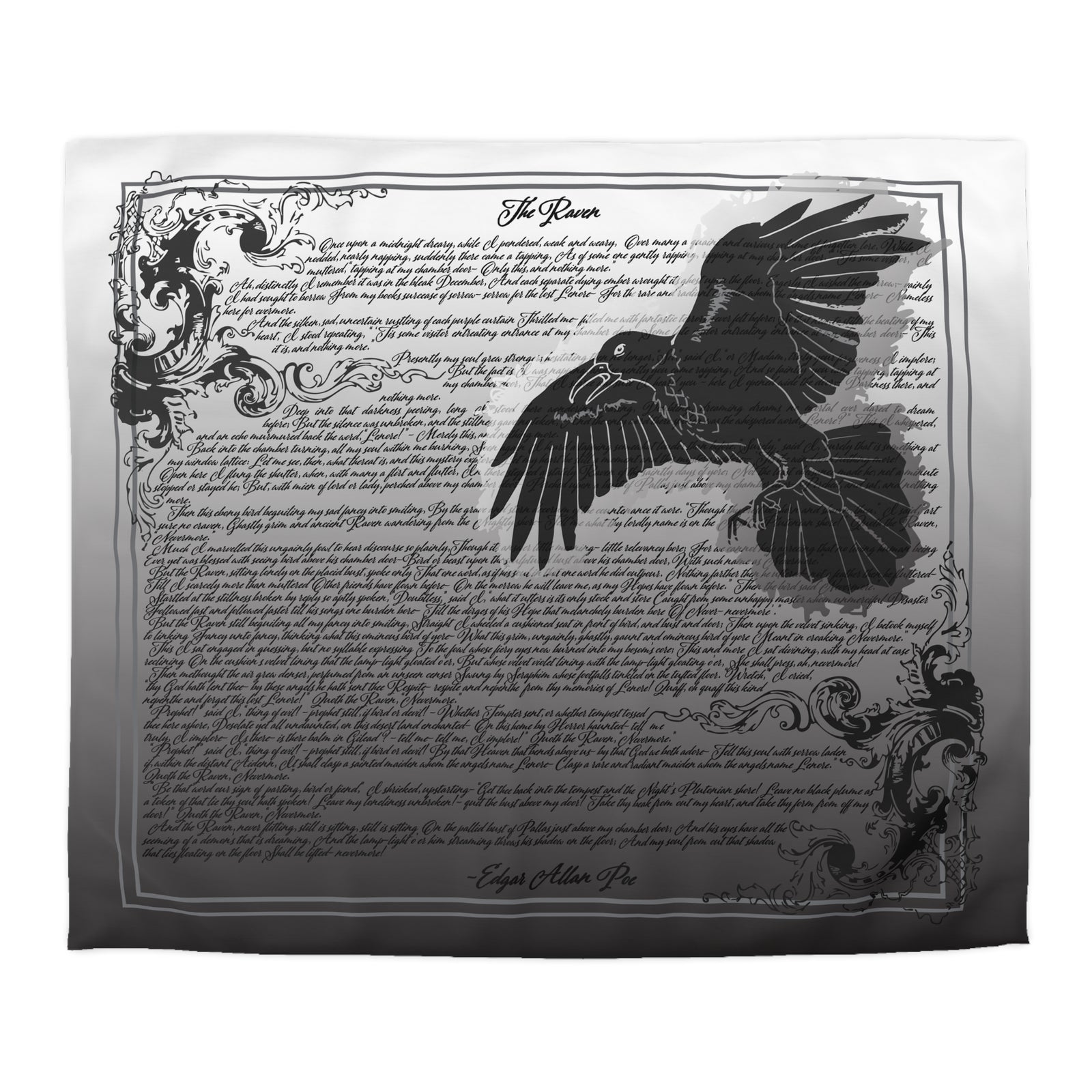 The Raven Duvet Cover
