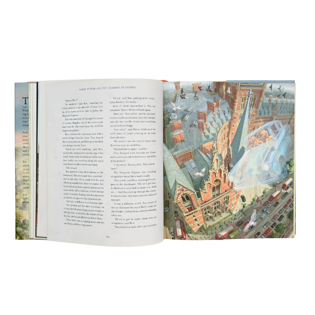 Harry Potter and the Chamber of Secrets (The Illustrated Edition)