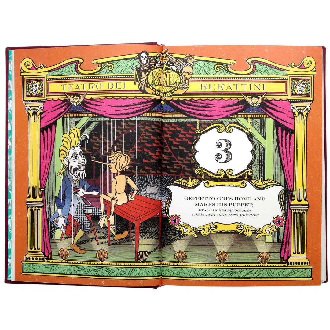 The Adventures of Pinocchio (Illustrated with Interactive Elements)