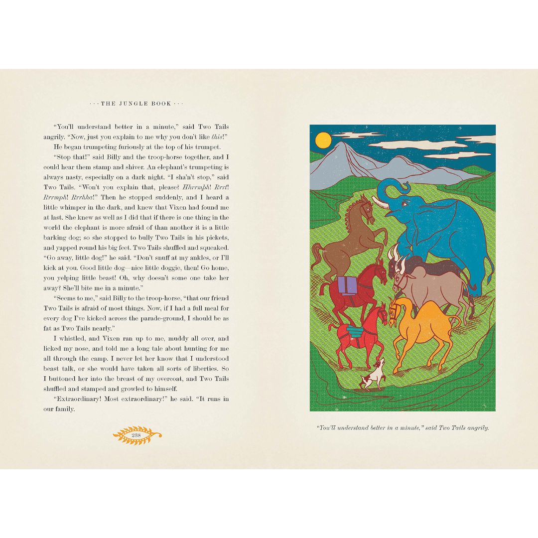 The Jungle Book (Illustrated with Interactive Elements)