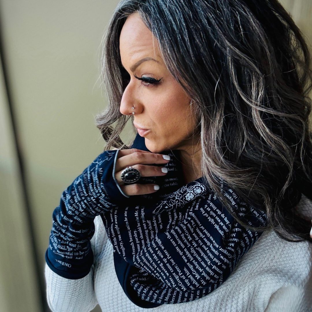 The Tale of Peter Rabbit Book Scarf