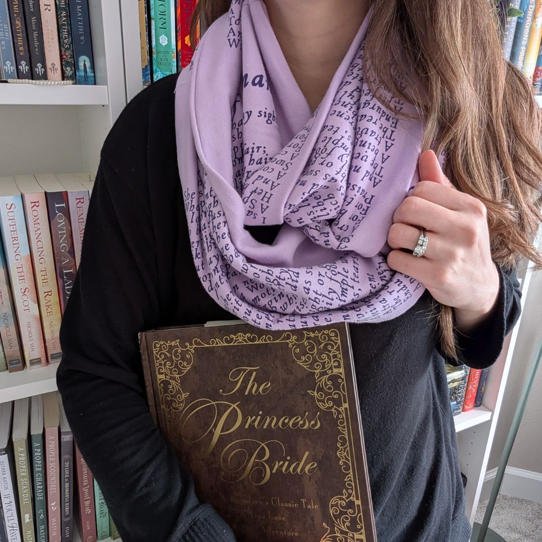 Perfect Woman Book Scarf