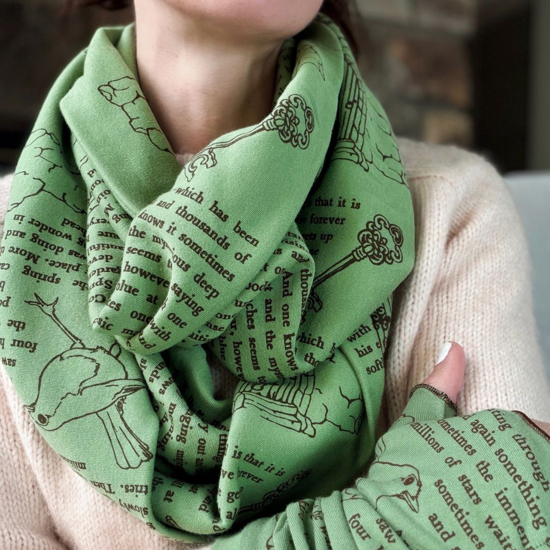 The Secret Garden Book Scarf