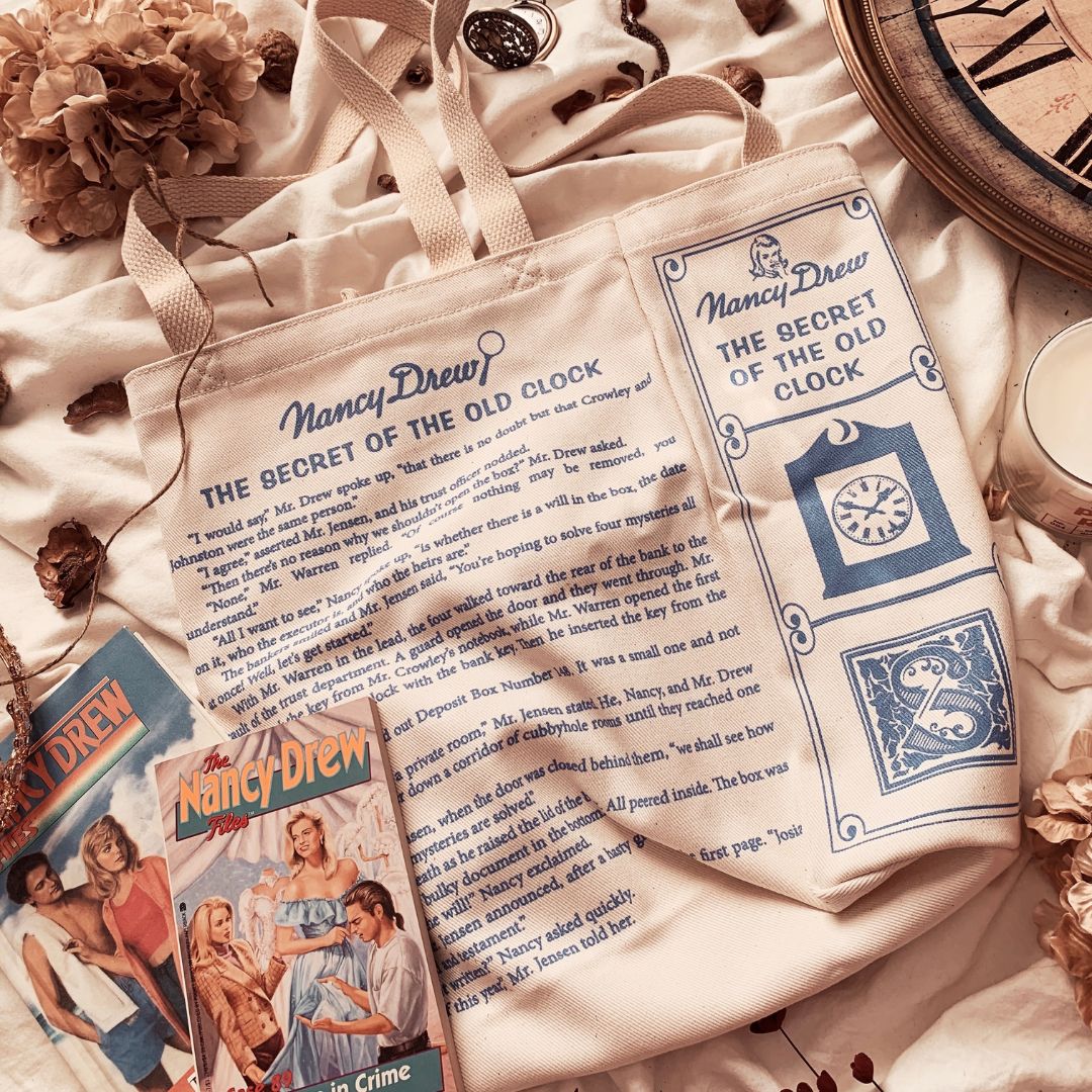 Nancy Drew Book Tote