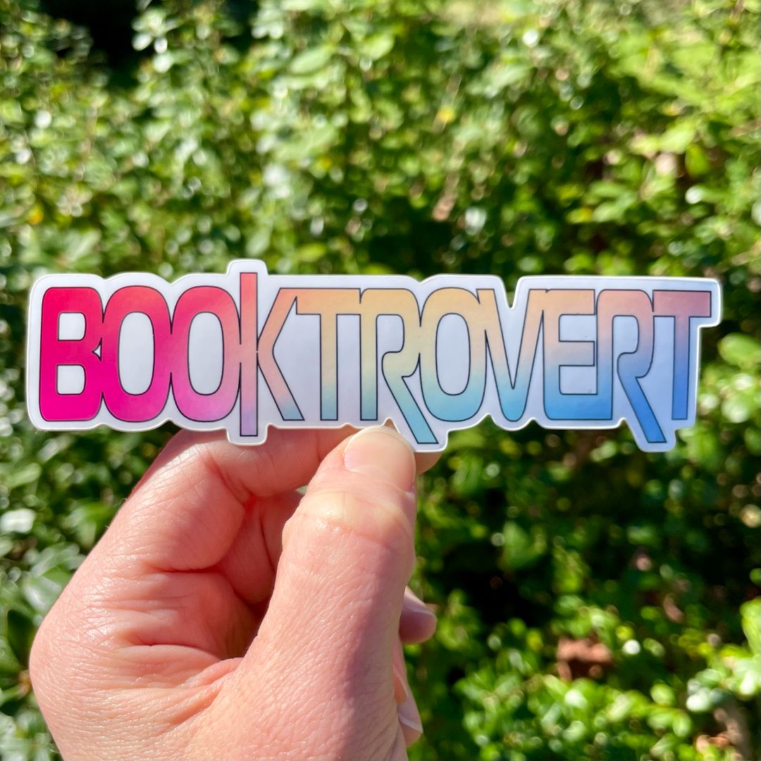 Booktrovert Sticker