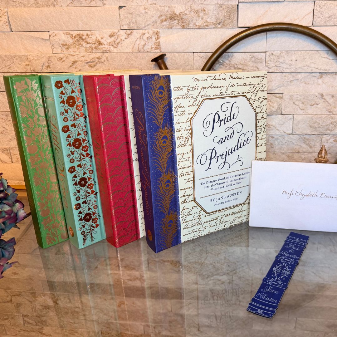 Handwritten Classics Book Set - With Letters from the Characters' Correspondence