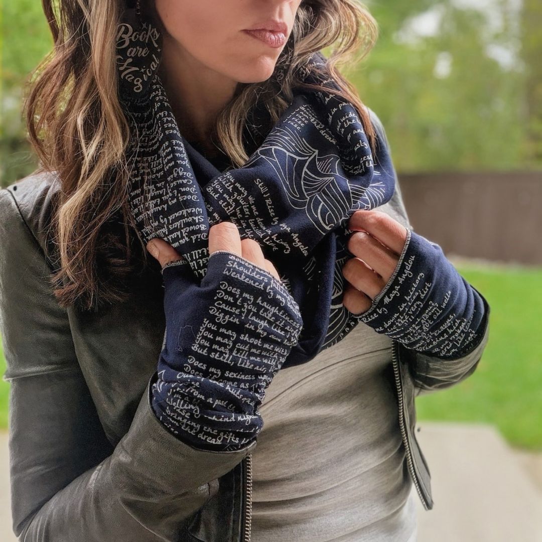 Still I Rise Book Scarf