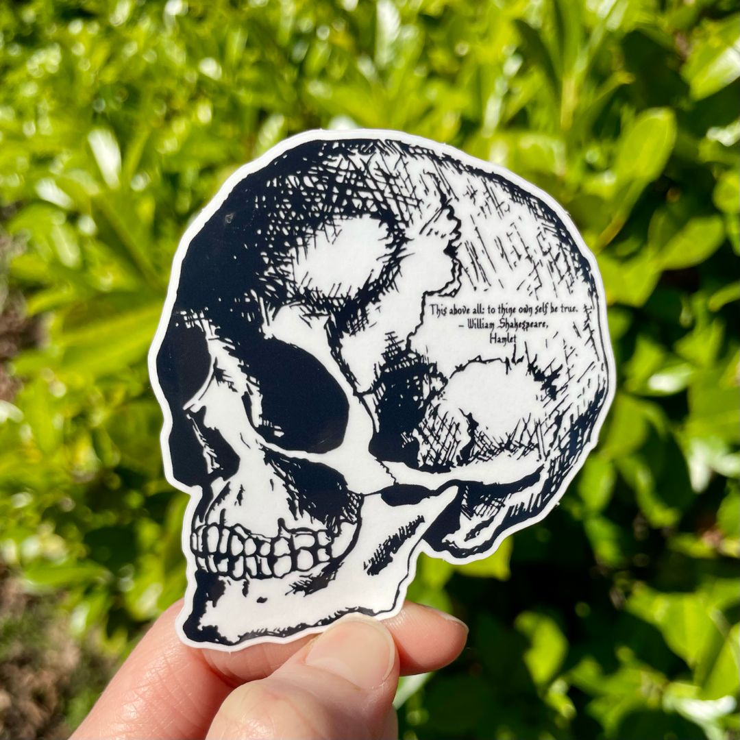 Hamlet Clear Sticker