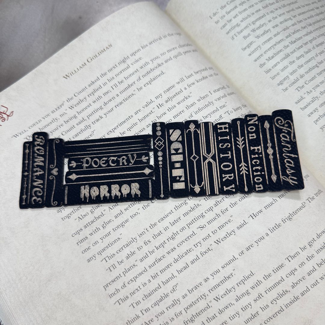 Bookshelf Graphic Bookmark
