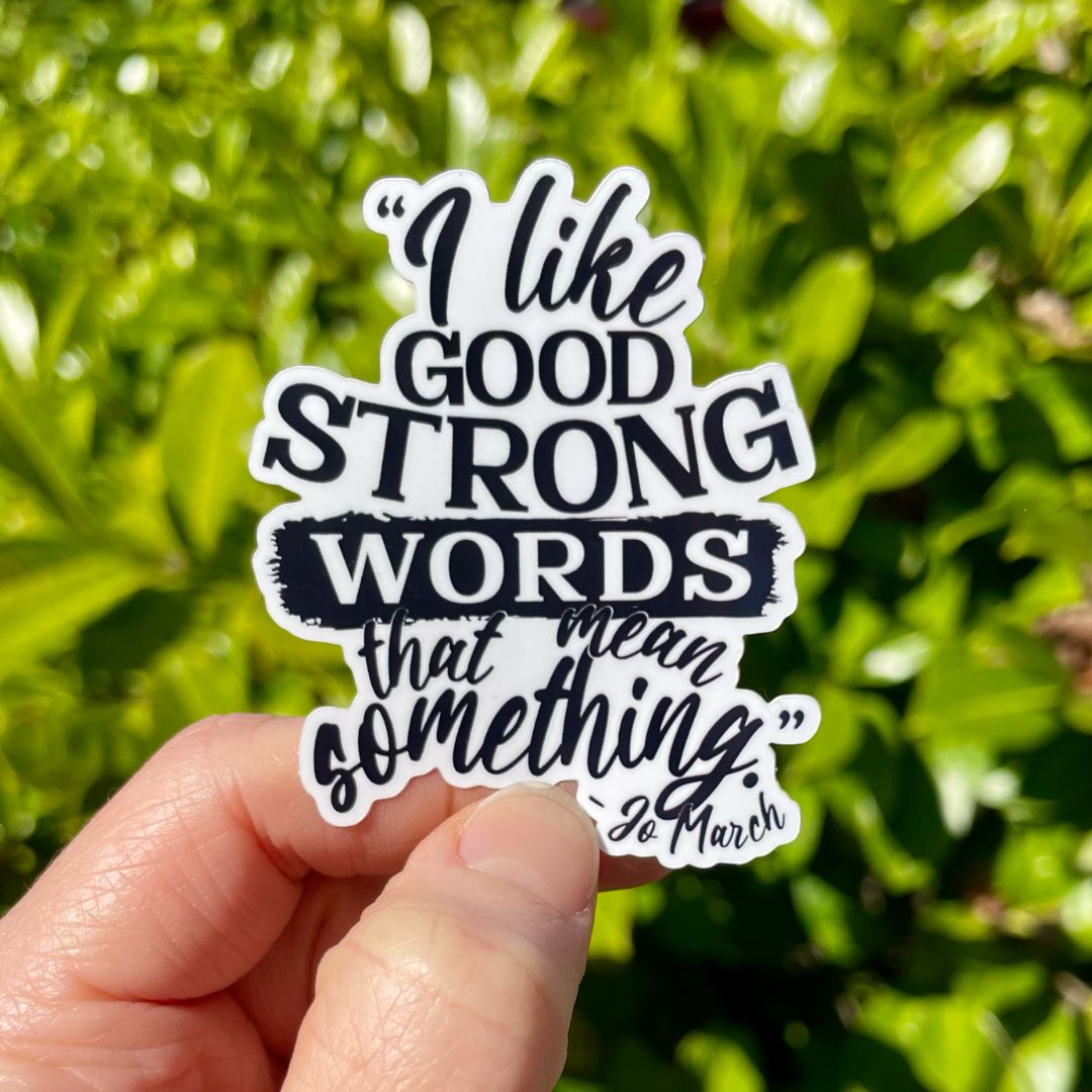 Jo March Sticker