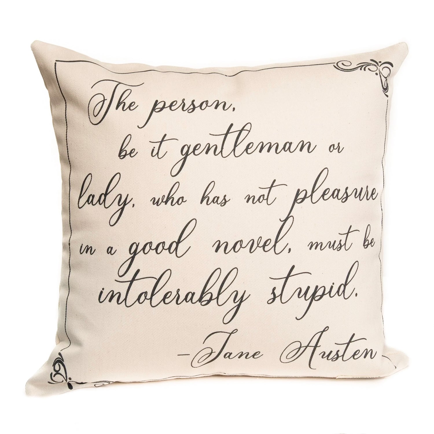 Jane Austen Pillow (Part 1)