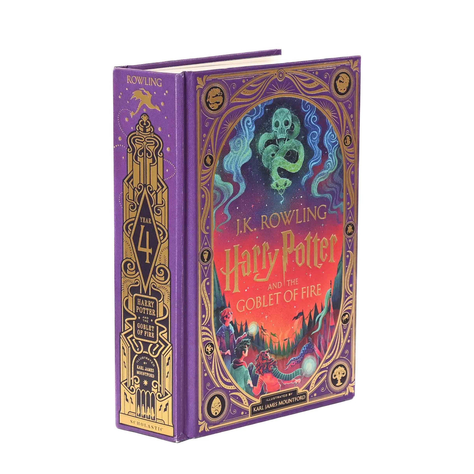 Harry Potter and the Goblet of Fire (Illustrated with Interactive Elements)