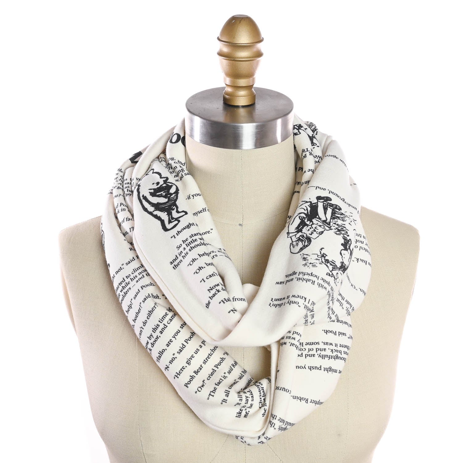 Winnie-the-Pooh Book Scarf