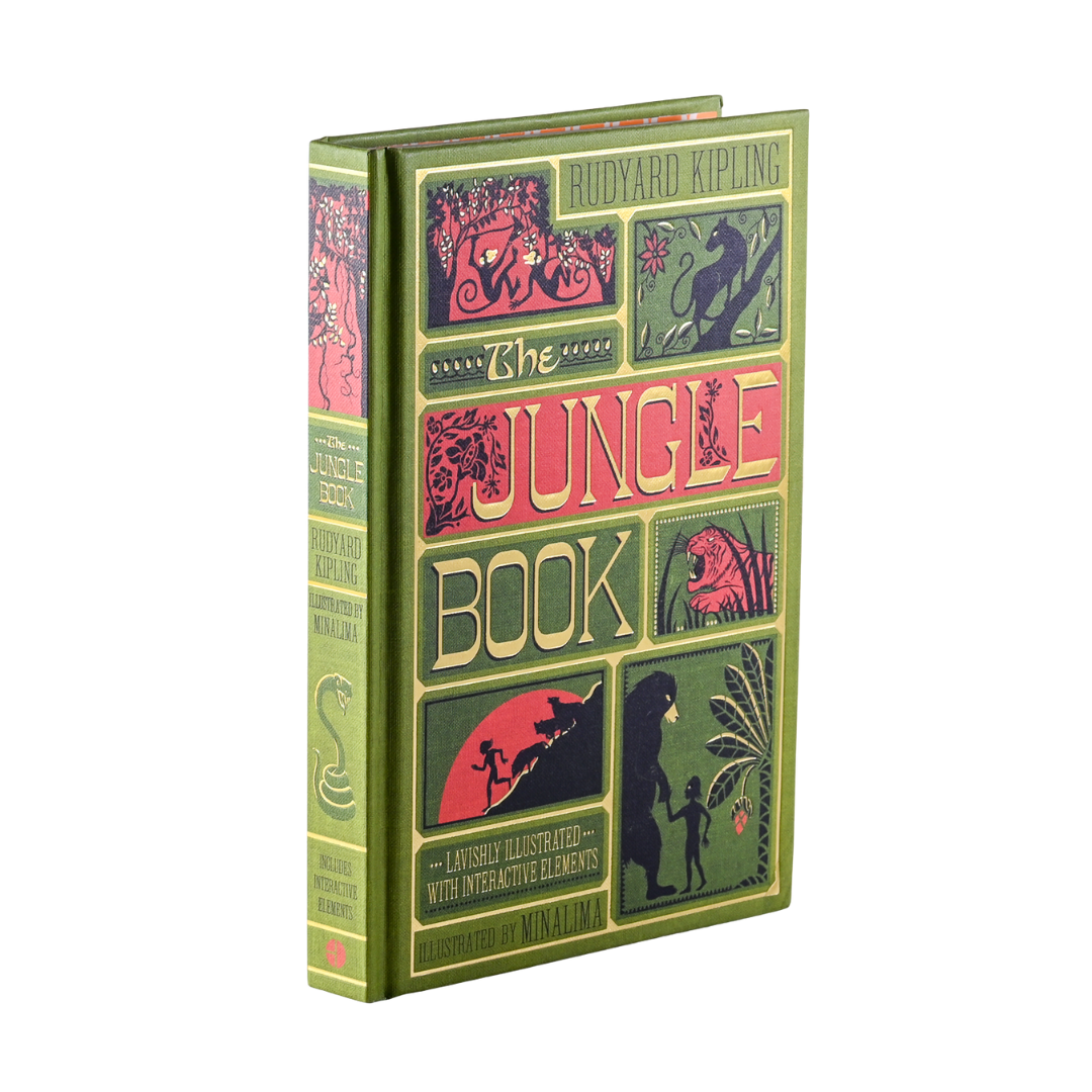 The Jungle Book (Illustrated with Interactive Elements)