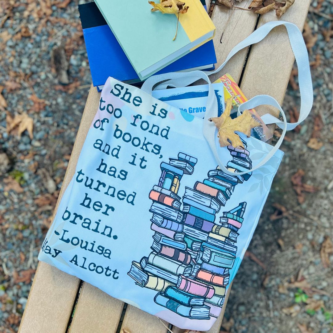 Louisa May Alcott Tote Bag