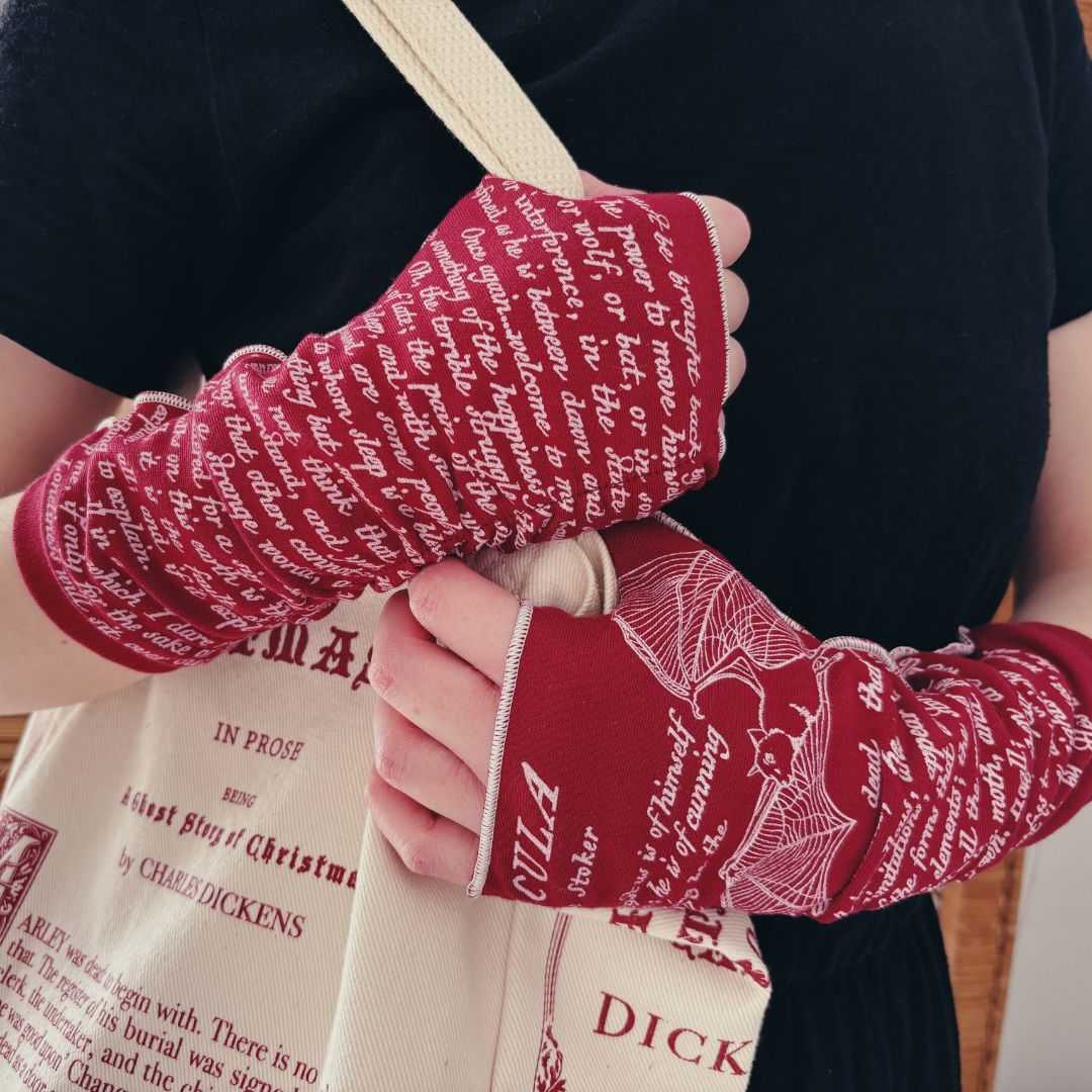Dracula Writing Gloves