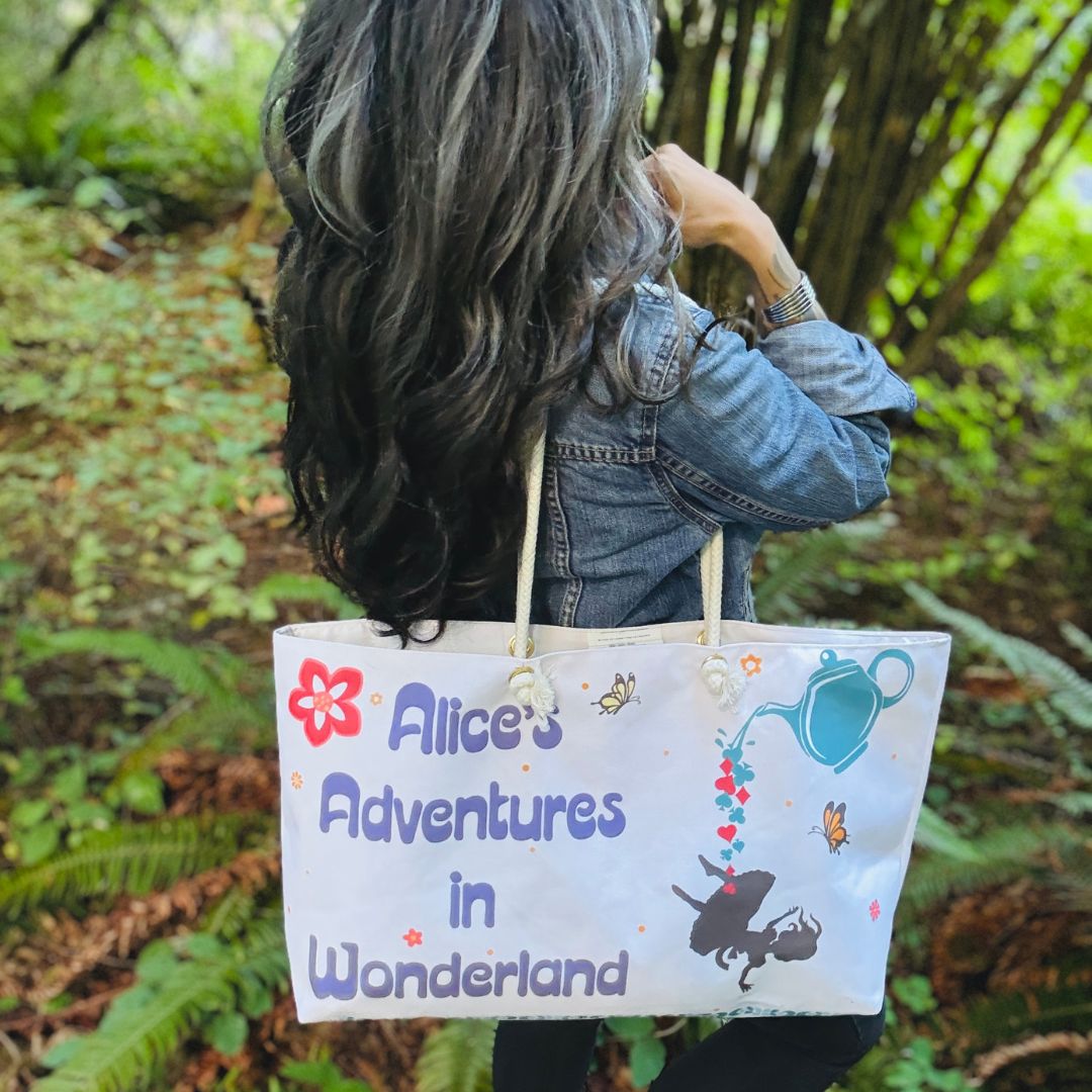 Alice in Wonderland Weekender Bag