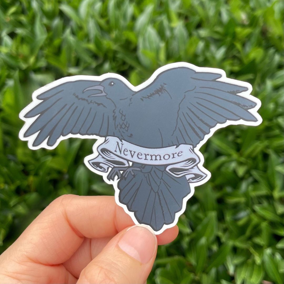 Nevermore Sticker