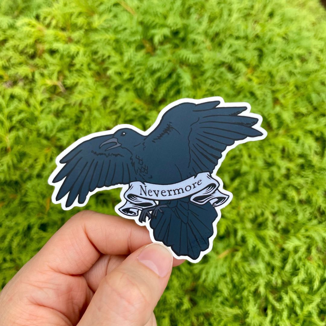 Nevermore Sticker