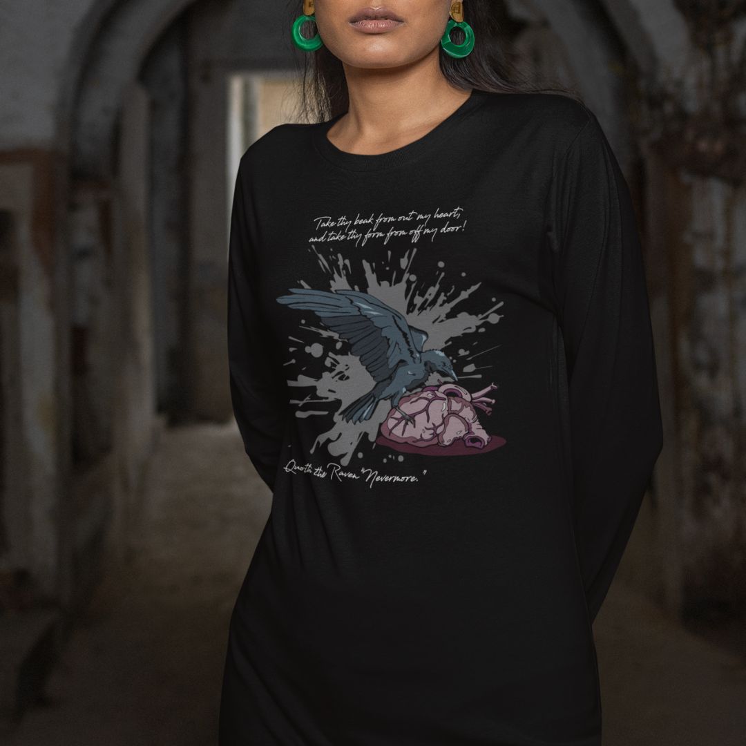 The Raven Long Sleeve Unisex Tee