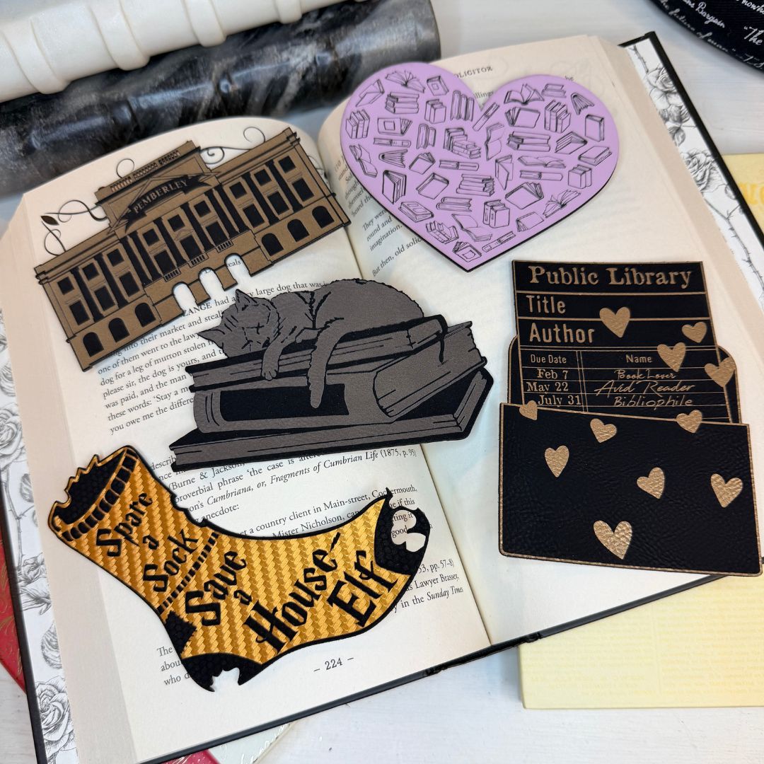 House Elf Sock Graphic Bookmark