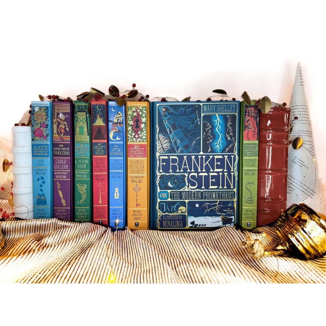 MinaLima Classics Book Set (Illustrated with Interactive Elements)