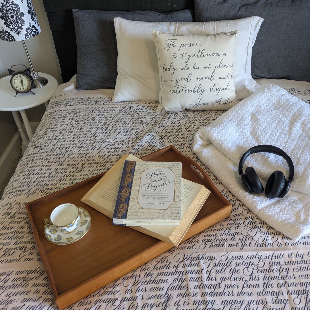 Mr. Darcy's Letter Duvet Cover