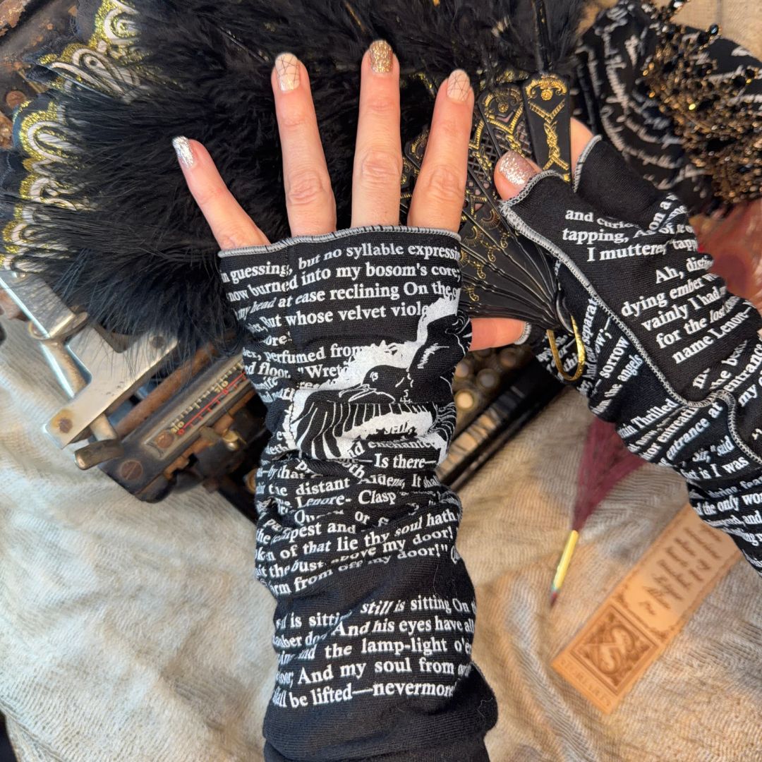 The Raven Writing Gloves